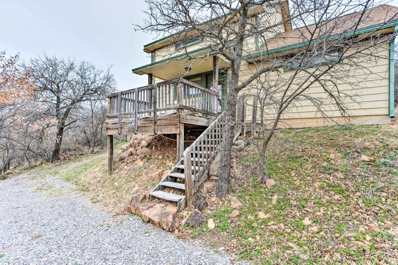Medicine Park Cabin Rental With Mountain View المظهر الخارجي الصورة